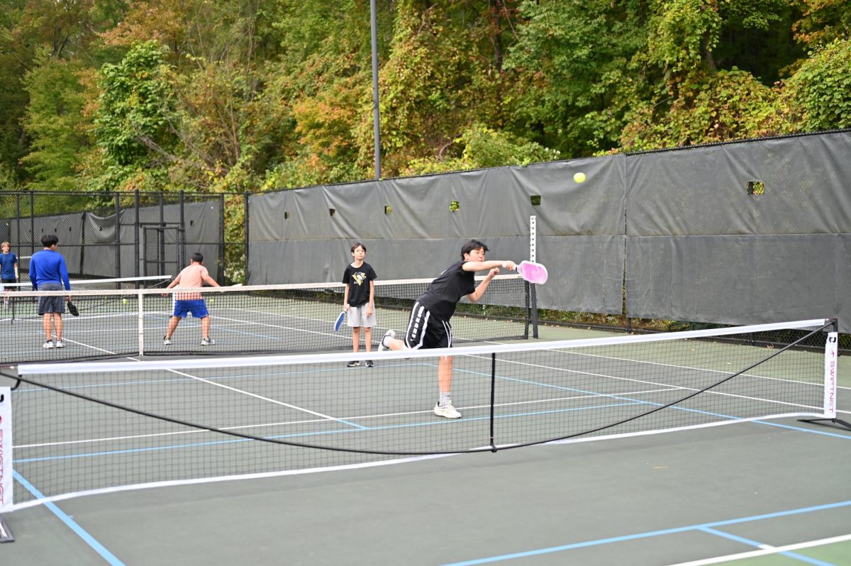 Pickleball is catching on at Eaglebrook, with 24 players this fall.