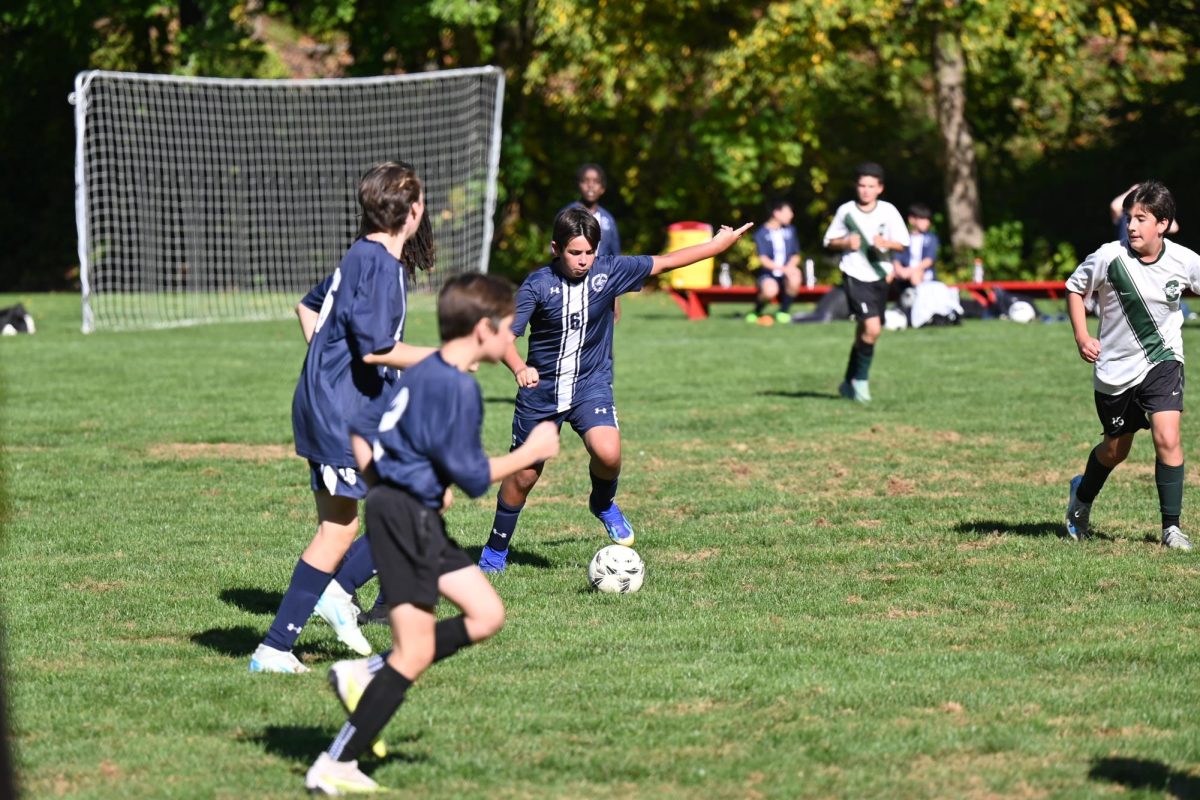 JV2 soccer recently enjoyed a 7-1 win over Bement.