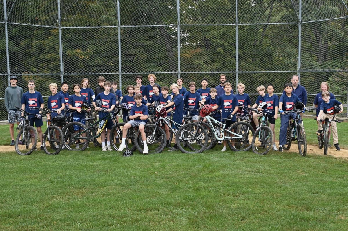 The 2024 Eaglebrook Mountain Biking team is getting to know every trail on Pocumtuck Ridge and exploring new terrain at Hilltop Farm.