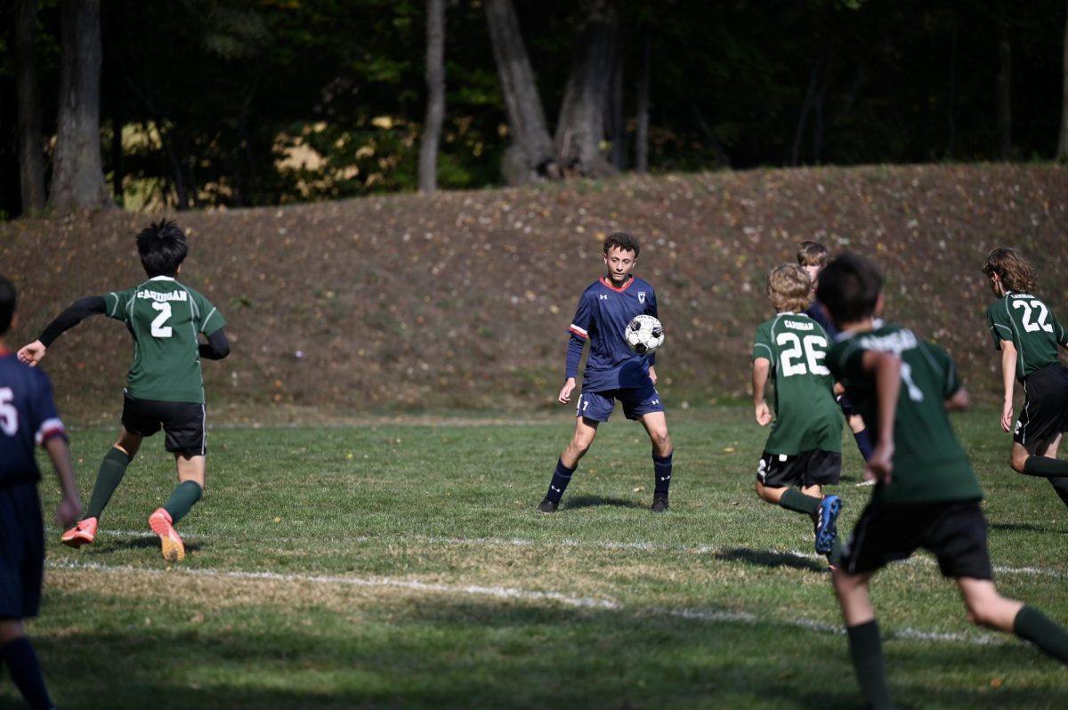 Thirds Soccer hosted Cardigan Mountain School on Lower Upvall Field on October 9.