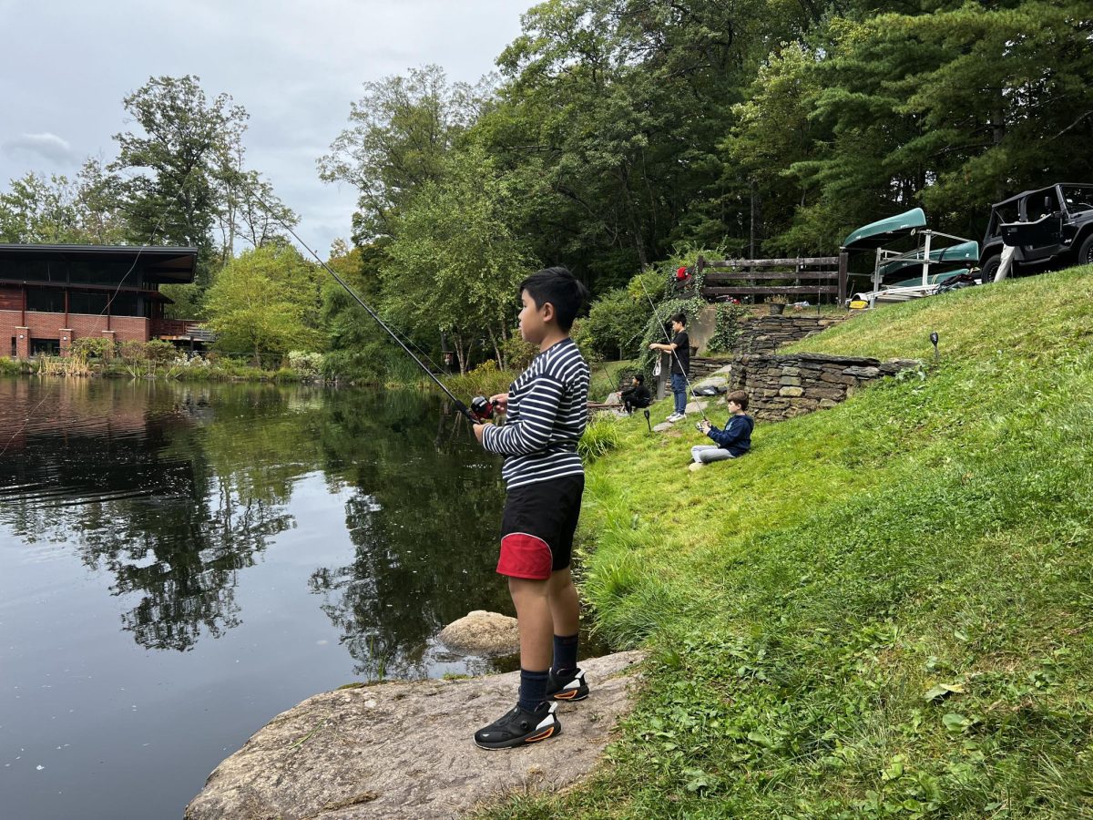 You don't need to take a student poll to know that Whipple Pond is one of Eaglebrook's most popular locations.