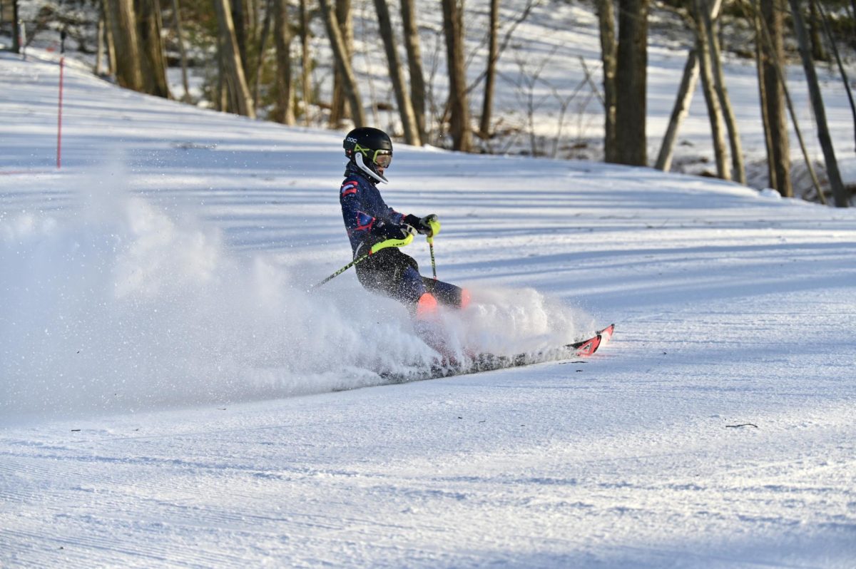 Competitive Skiing Races Ahead