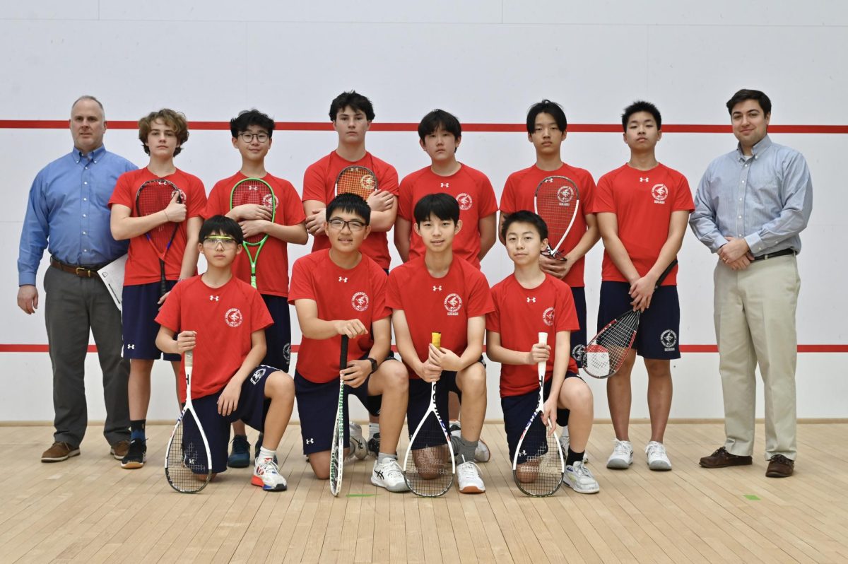 The 2025 JV Squash team