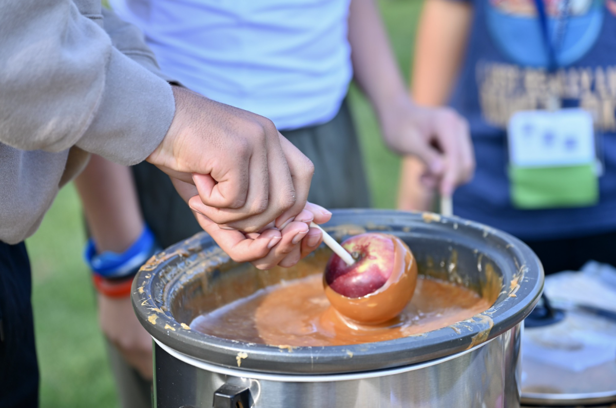 Making Caramel Apples